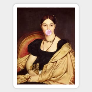 Madame Duvaucey's Bubble Sticker